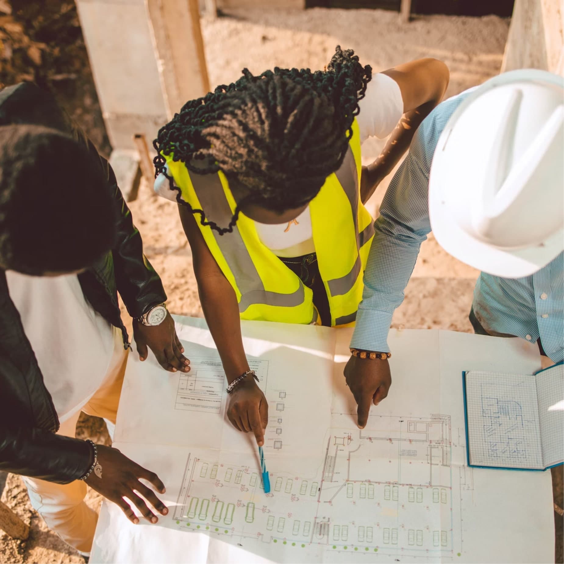 ভবন নির্মাণ ও সুপারভিশন