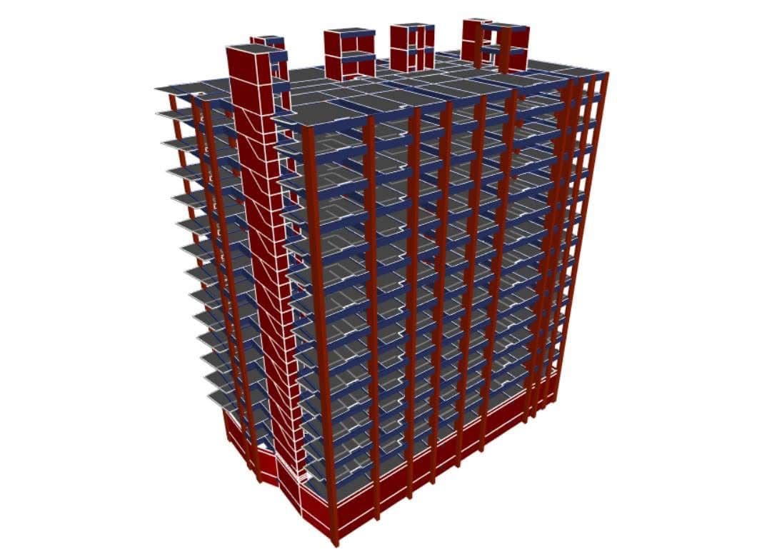 PROPOSED B+G+13 STORIED (WITH ONE BASEMENT) RESIDENTIAL BUILDING