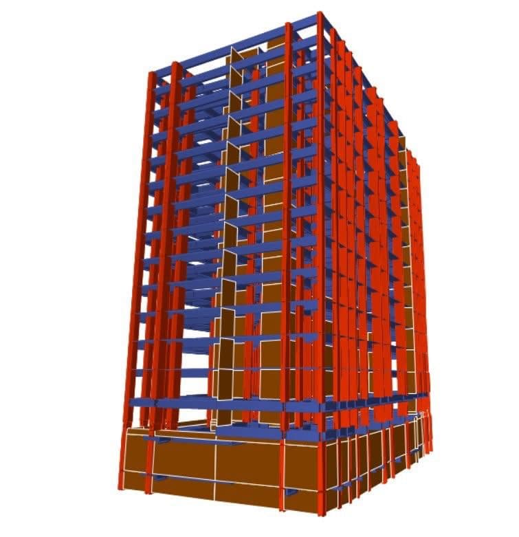 PROPOSED B+G+13 STORIED (WITH ONE BASEMENT) RESIDENTIAL BUILDING