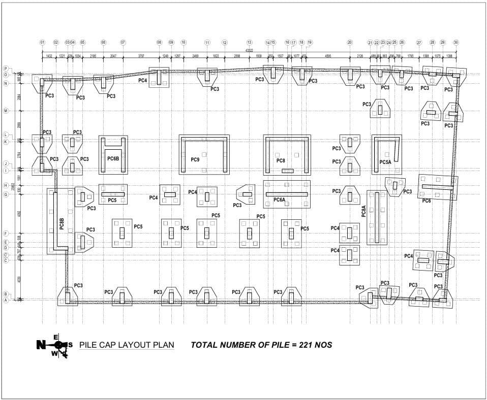 B+G+13 STORIED (WITH ONE BASEMENT) RESIDENTIAL BUILDING