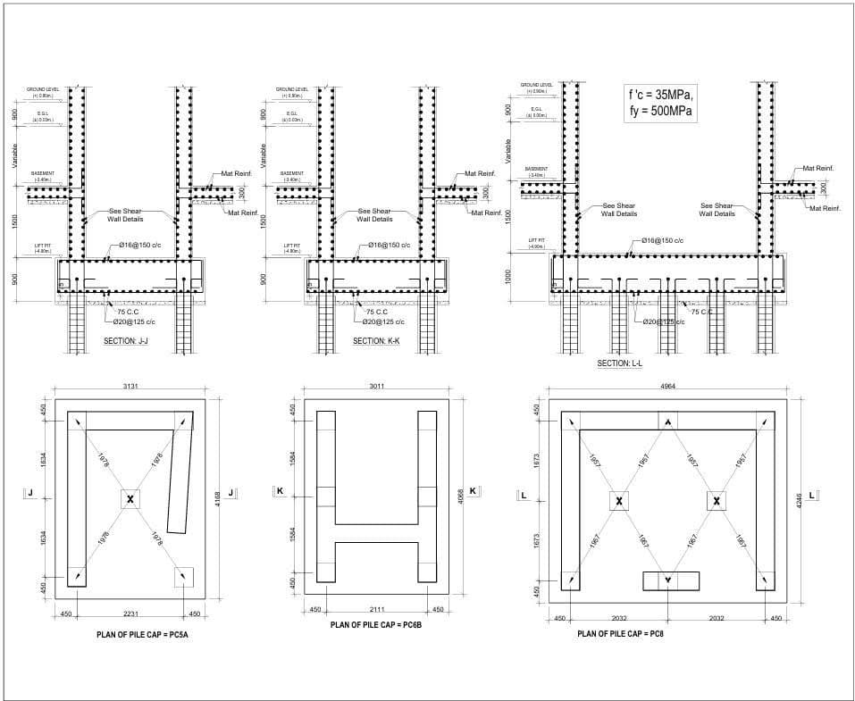B+G+13 STORIED (WITH ONE BASEMENT) RESIDENTIAL BUILDING