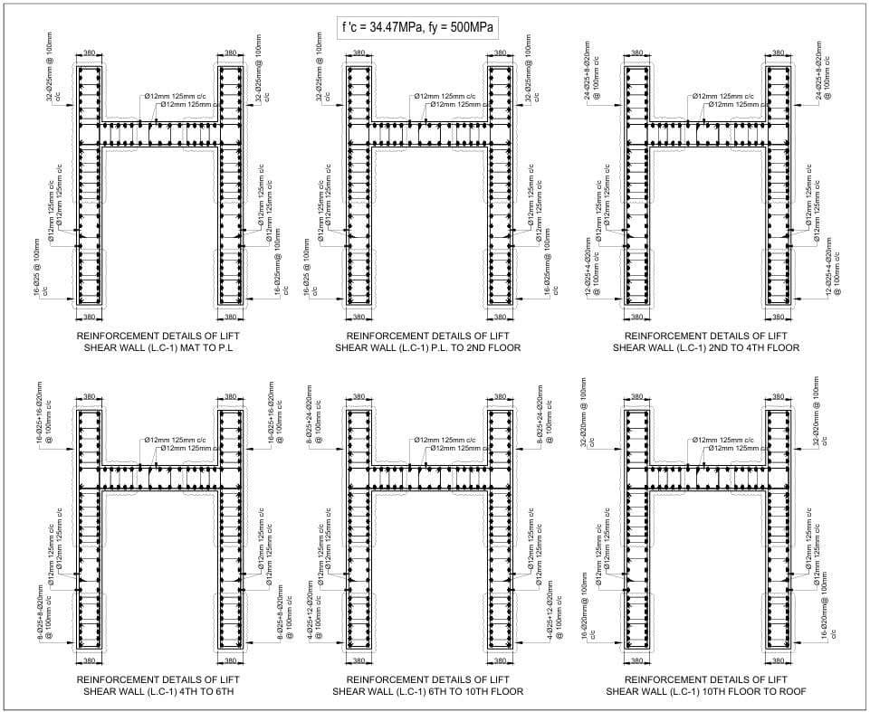 B+G+13 STORIED (WITH ONE BASEMENT) RESIDENTIAL BUILDING